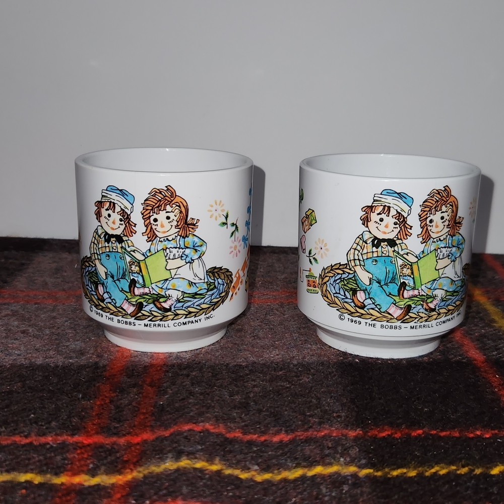Vintage Bobbs-Merrill Company Mugs
